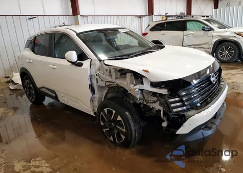 2025 Nissan Kicks Sv z USA, uszkodzony, nr VIN 3N8AP6CB4SL325552